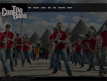 Tablet Screenshot of conturband.com